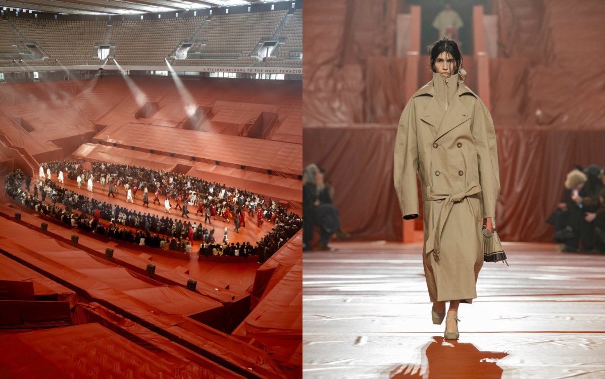 라코스테, ‘비에 젖은 경기’ 모티프... 2026 F/W 컬렉션 공개 28-Image